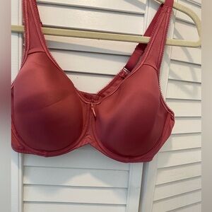 WACOAL Women’s Plus “Underwire Bra” Size 40D Dusty Rose Adjustable Straps EUC